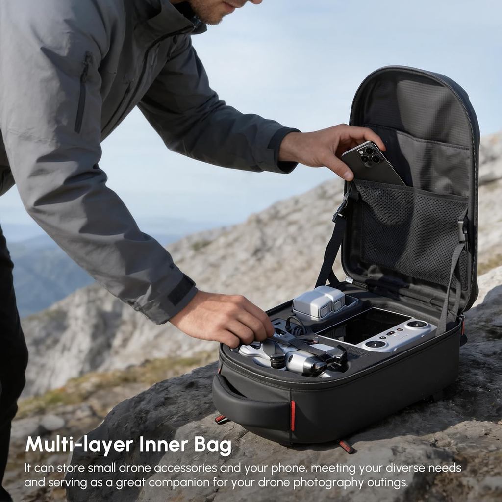 Waterproof Hard Carrying Backp - Drone Backpack 评论和价格